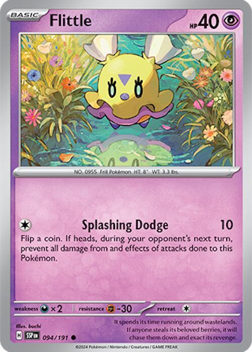 Flittle 094/191 Common Surging Sparks Pokémon card
