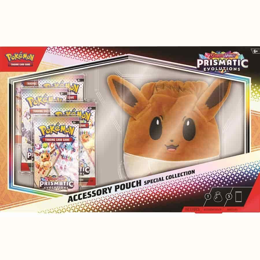 Prismatic Evolutions Accessory Pouch Special Collection Pokémon card