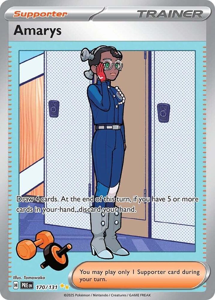 Amarys - 170/131 Special Illustration Rare SV: Prismatic Evolutions