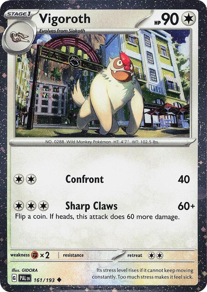 Vigoroth (Cosmos Holo) - 161/193 Uncommon Miscellaneous Cards & Products