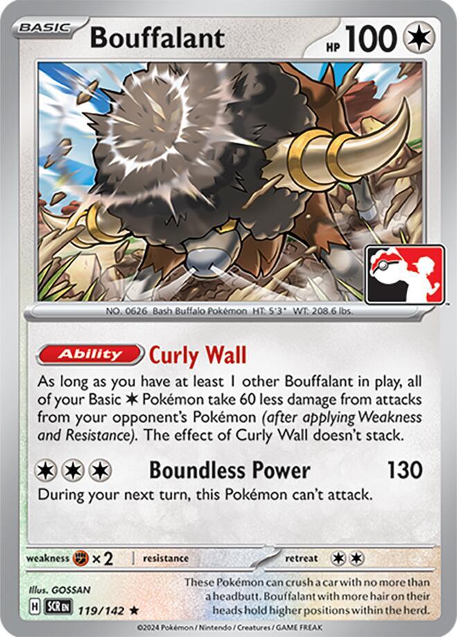 Bouffalant - 119/142 119/142 Rare Prize Pack Series Cards Pokémon card