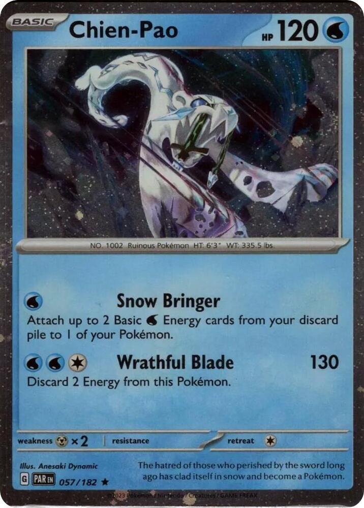 Chien-Pao - 057/182 (Cosmos Holo) Rare Miscellaneous Cards & Products