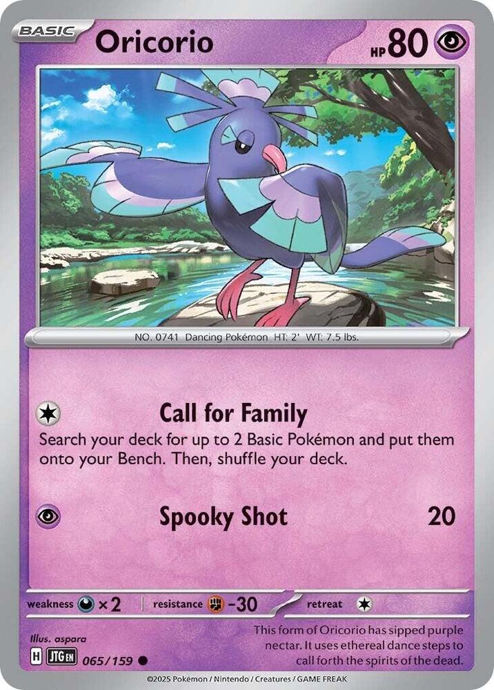 Oricorio - 065/159 Common SV09: Journey Together