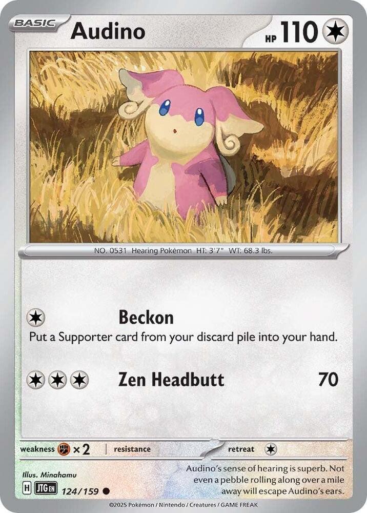 Audino - 124/159 Common SV09: Journey Together