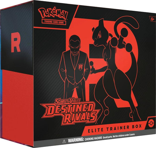 Destined Rivals Elite Trainer Box - SV10: Destined Rivals (Seal Minor Tear)