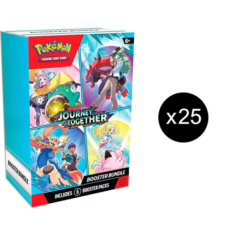 Journey Together Booster Bundle Case Pokémon card