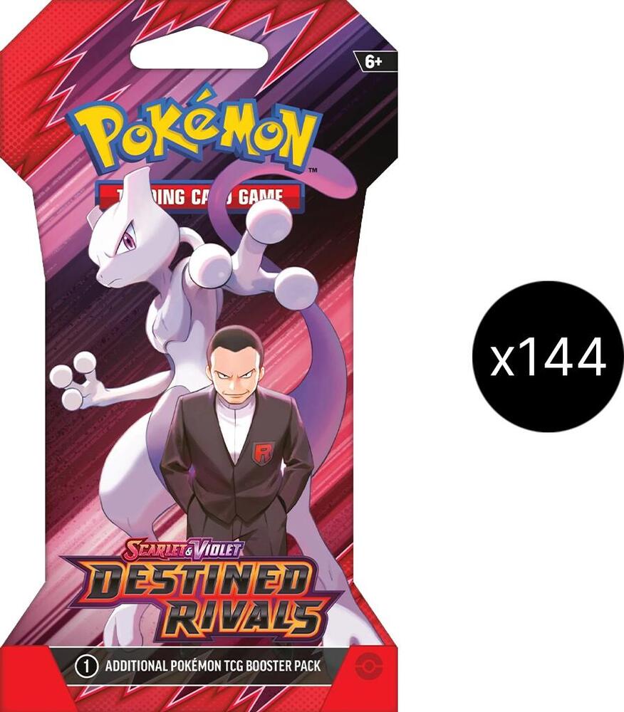 Destined Rivals Sleeved Booster Case Pokémon card