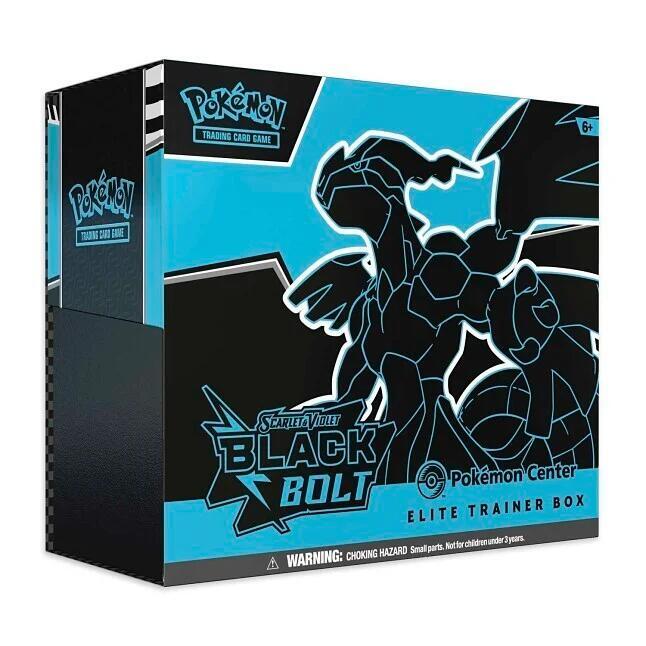 Black Bolt Pokemon Center Elite Trainer Box (Exclusive) - SV: Black Bolt