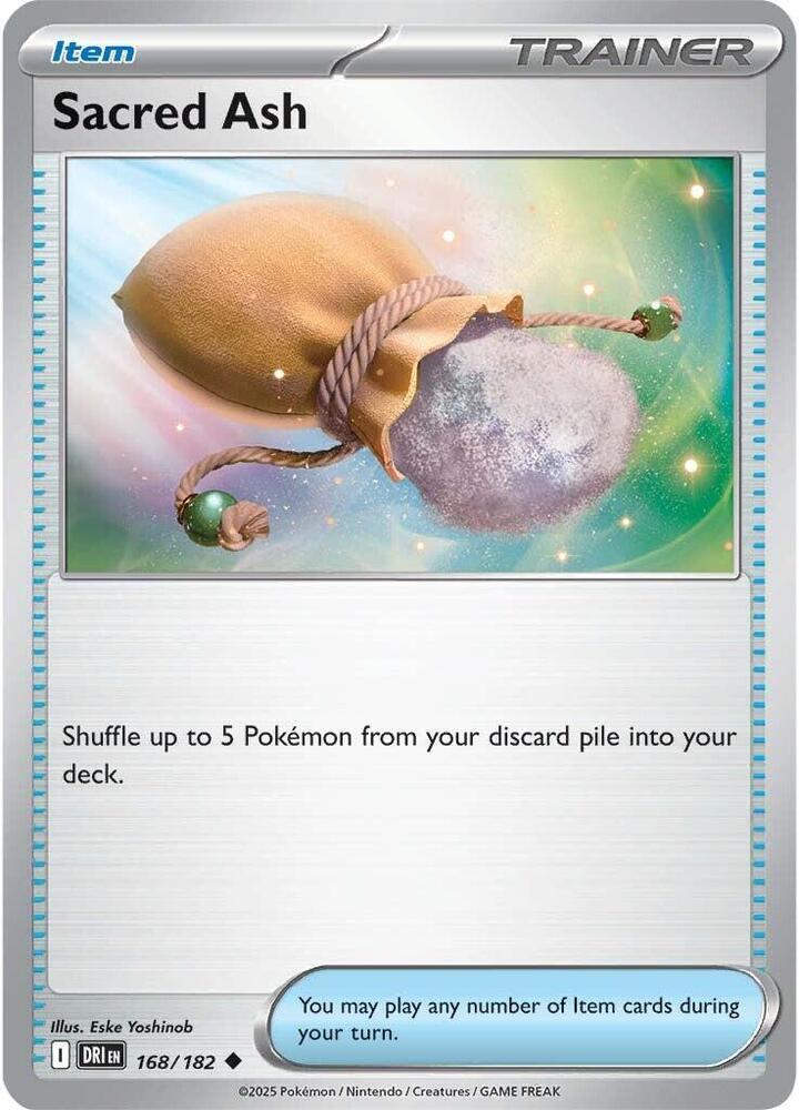 Sacred Ash - 168/182 Uncommon SV10: Destined Rivals