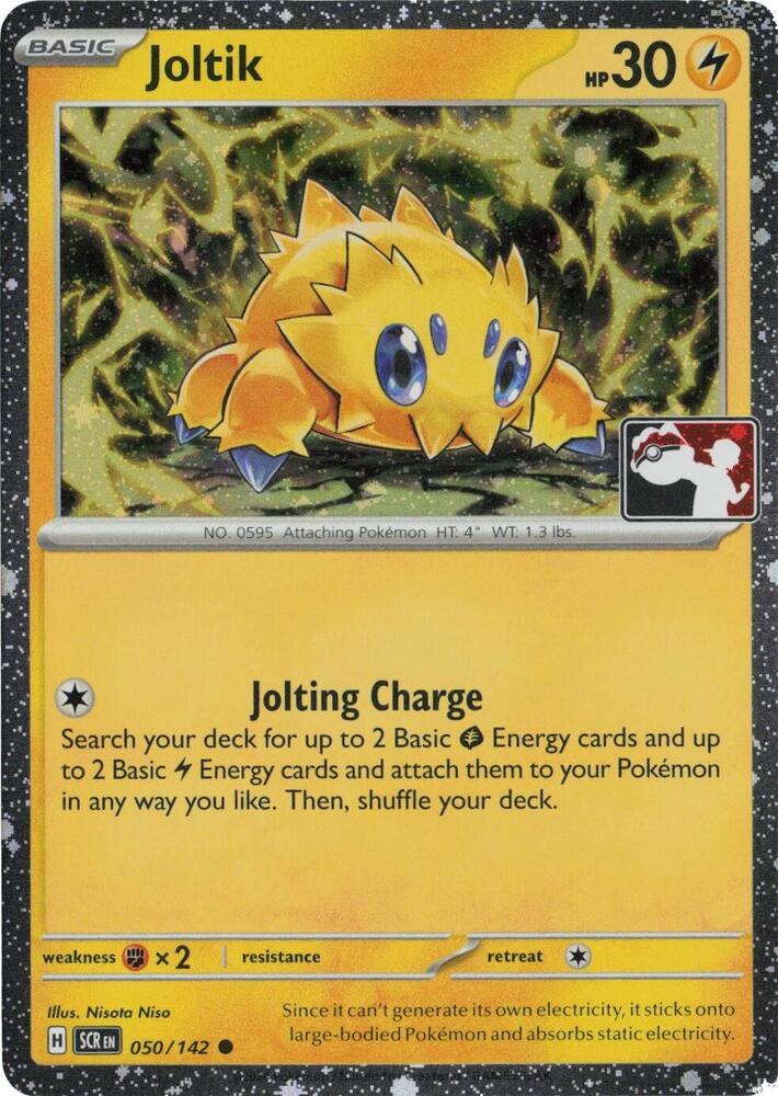 Joltik - 050/142 (Cosmos Holo) 050/142 Common Prize Pack Series Cards Pokémon card
