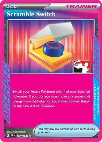 Scramble Switch - 186/191 186/191 ACE SPEC Rare Prize Pack Series Cards Pokémon card