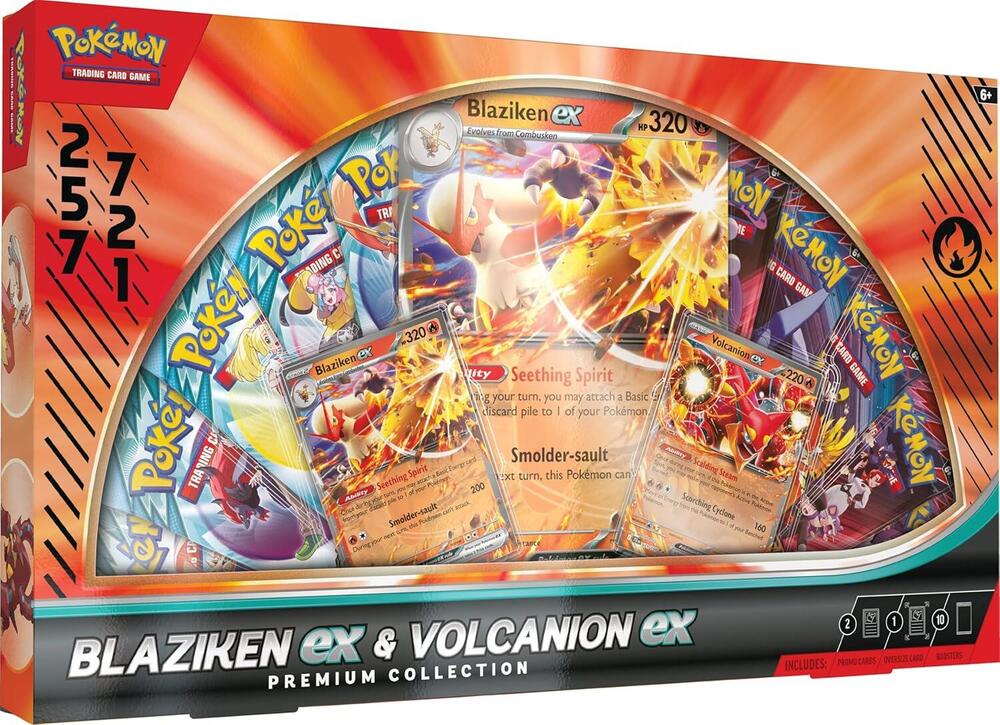 Blaziken ex & Volcanion ex Premium Collection - Miscellaneous Cards & Products