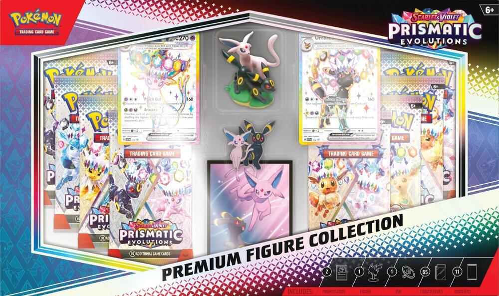 Prismatic Evolutions Premium Figure Collection Pokémon card