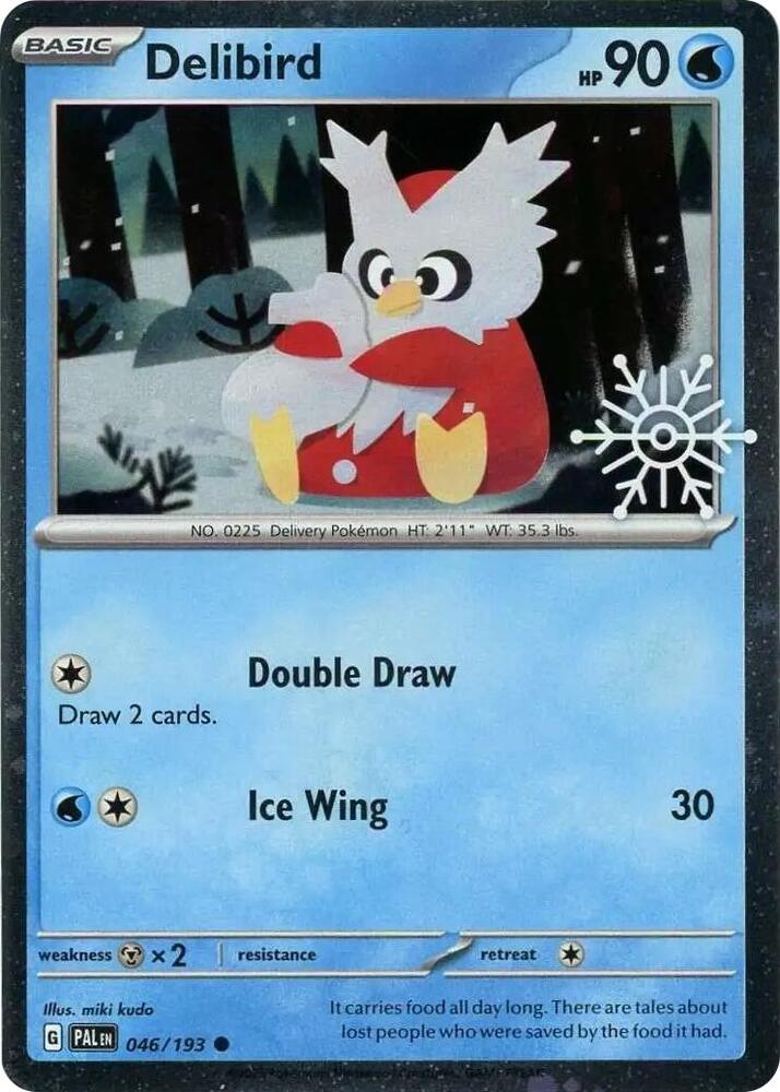 Delibird (Holiday Calendar) - 046/193 Common Miscellaneous Cards & Products