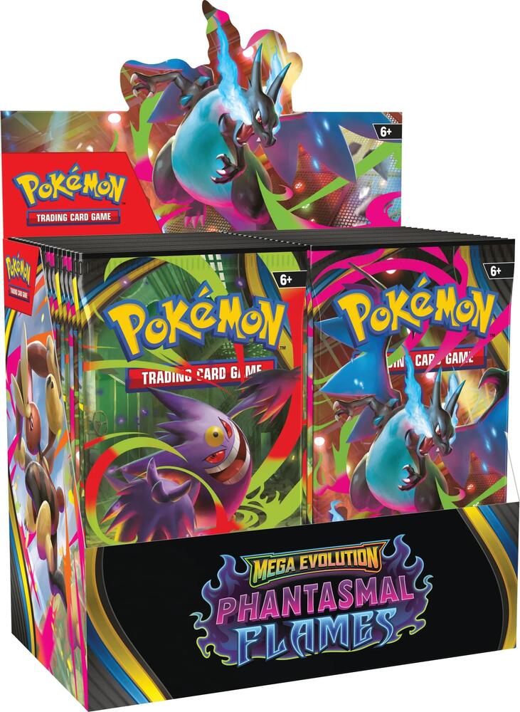 Phantasmal Flames Booster Box | PokeStash NZ – Poke Stash