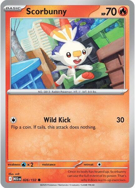 Scorbunny - 026/132 Common ME01: Mega Evolution