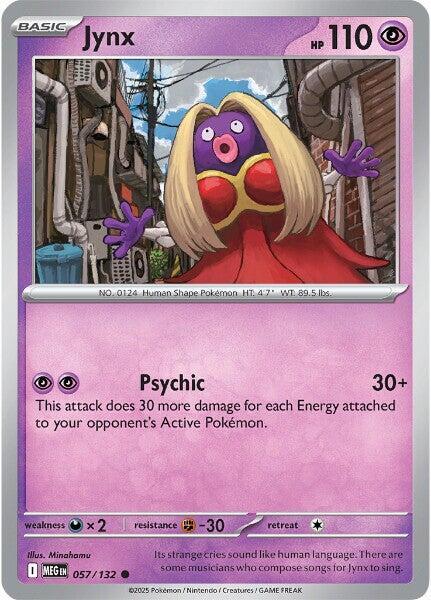 Jynx - 057/132 Common ME01: Mega Evolution