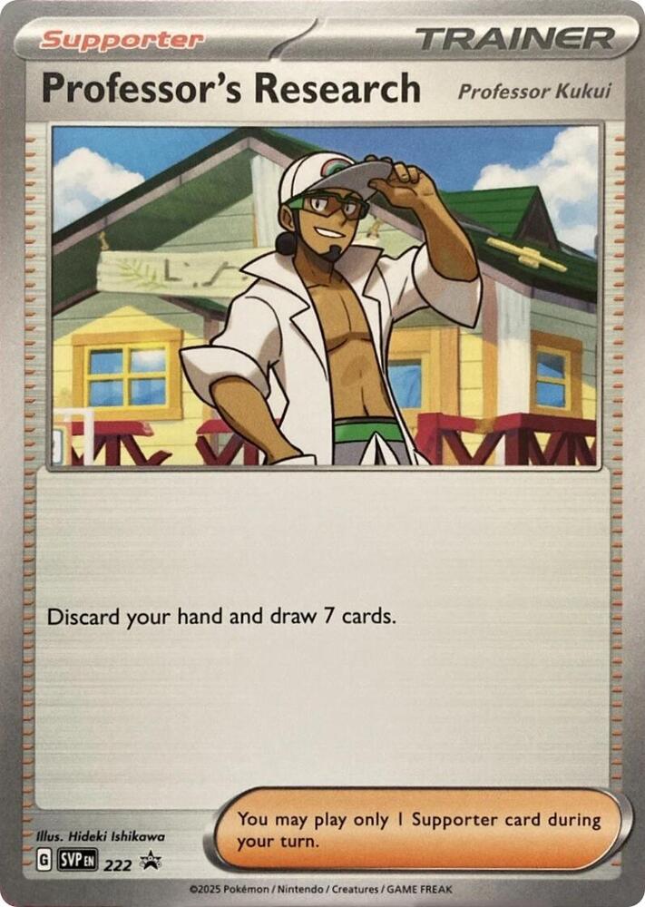 Professor's Research - 222 - 222 Promo SV: Scarlet & Violet Promo Cards