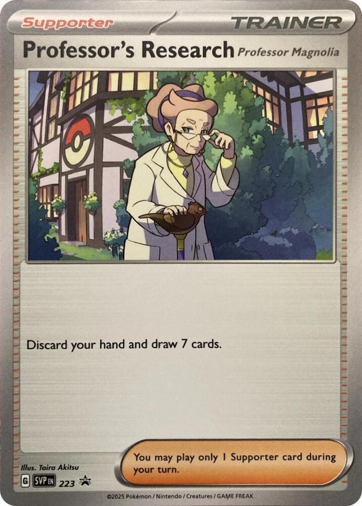 Professor's Research - 223 - 223 Promo SV: Scarlet & Violet Promo Cards