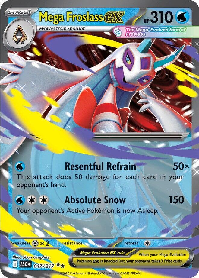 Mega Froslass ex - 047/217 047/217 Double Rare Ascended Heroes Pokémon card