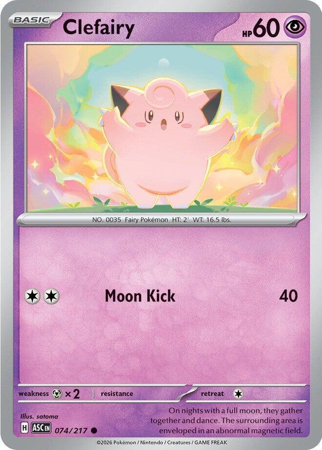 Clefairy - 074/217 Common ME: Ascended Heroes