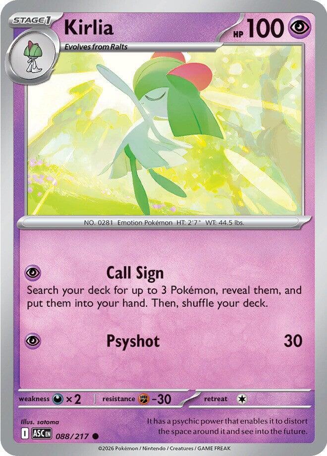 Kirlia - 088/217 Common ME: Ascended Heroes