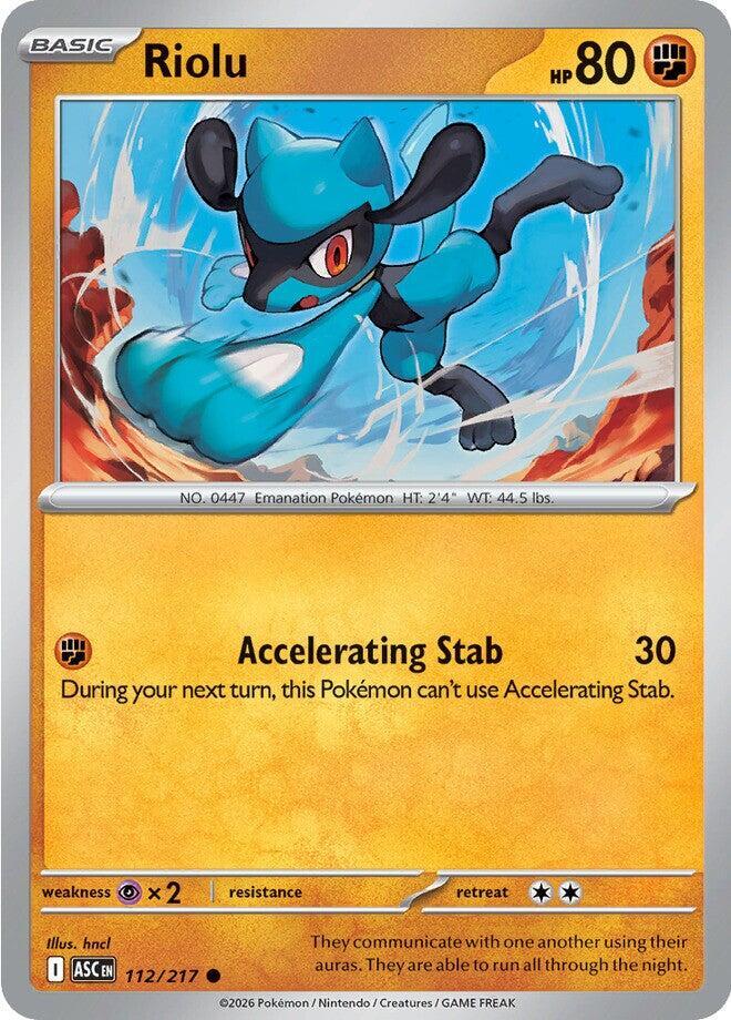 Riolu - 112/217 Common ME: Ascended Heroes
