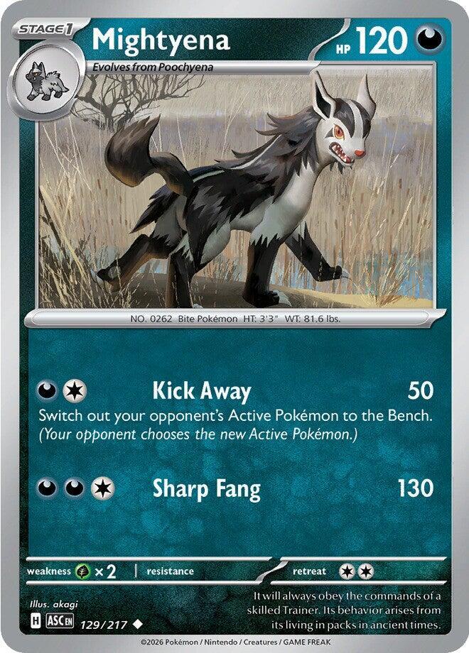 Mightyena - 129/217 Uncommon ME: Ascended Heroes