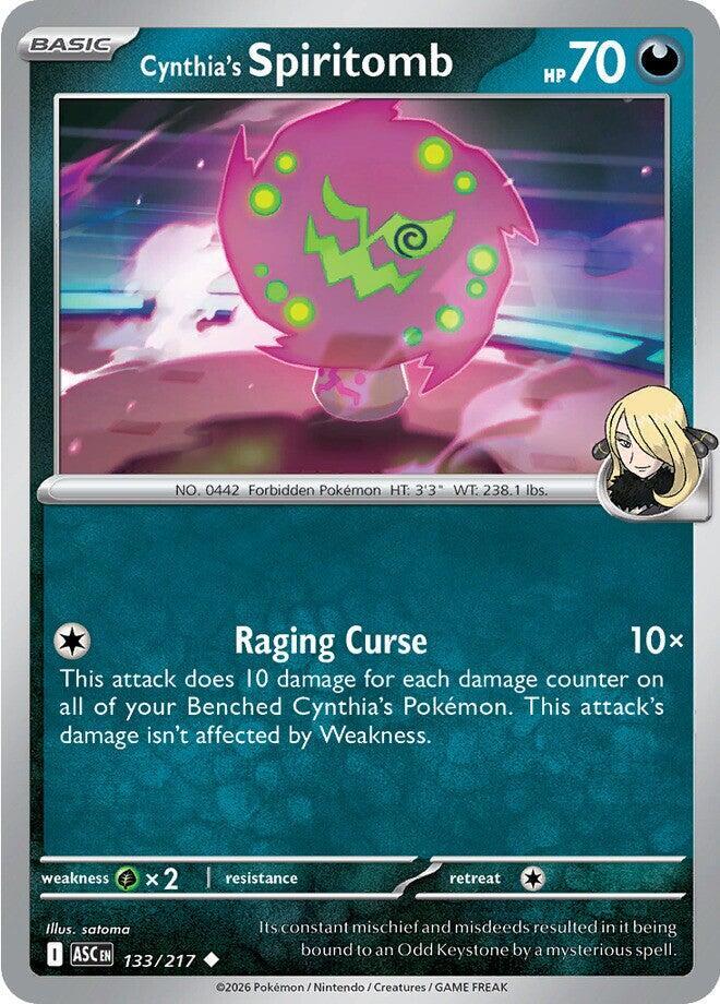 Cynthia's Spiritomb - 133/217 Uncommon ME: Ascended Heroes