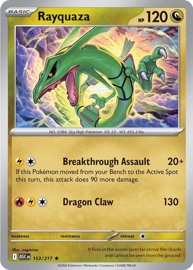Rayquaza - 153/217 Rare ME: Ascended Heroes