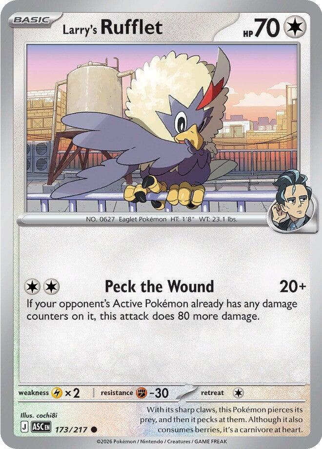 Larry's Rufflet - 173/217 Common ME: Ascended Heroes