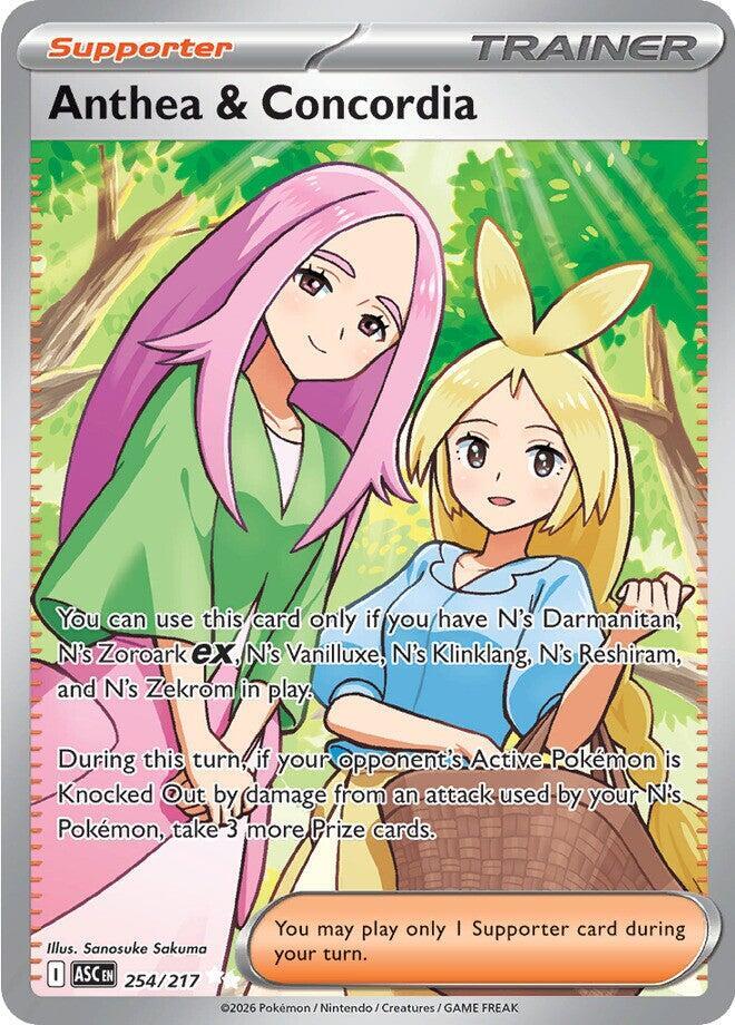 Anthea & Concordia - 254/217 254/217 Ultra Rare Ascended Heroes Pokémon card
