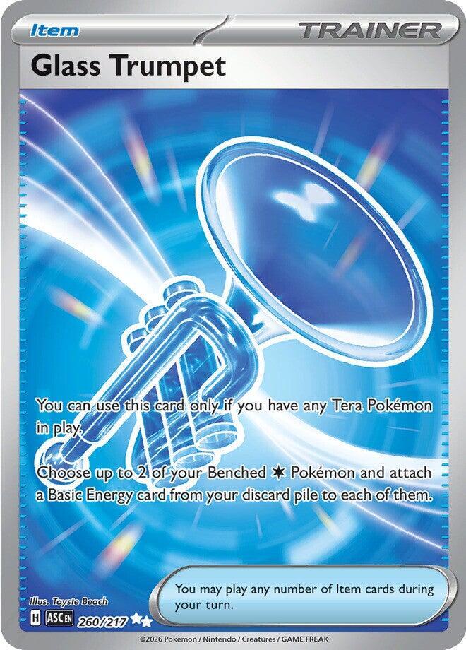 Glass Trumpet - 260/217 260/217 Ultra Rare Ascended Heroes Pokémon card