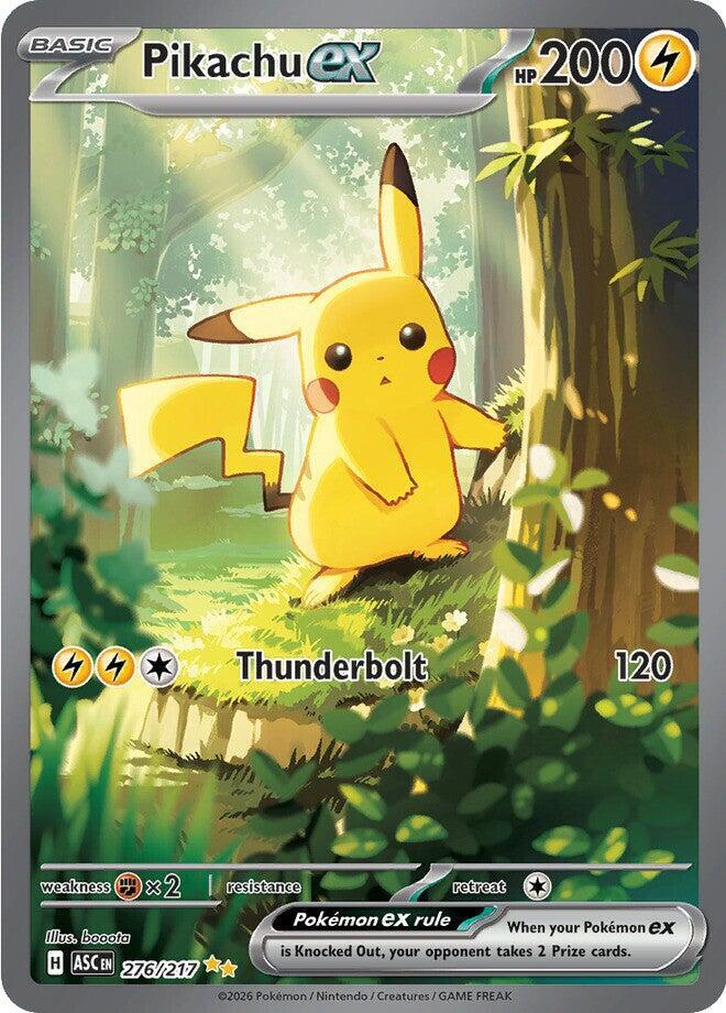 Pikachu ex - 276/217 Special Illustration Rare ME: Ascended Heroes