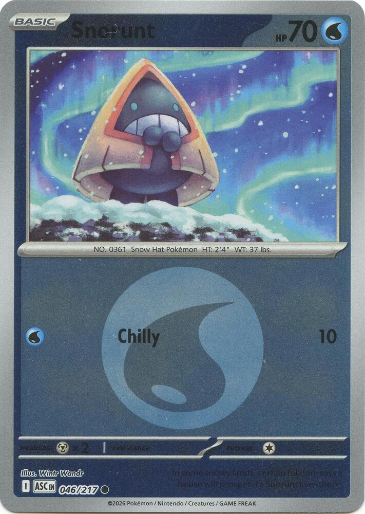 Snorunt - 046/217 (Energy Symbol Pattern) Common ME: Ascended Heroes