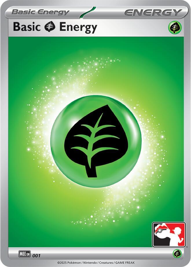 Basic Grass Energy - MEE 001 001 Common Prize Pack Series Cards Pokémon card