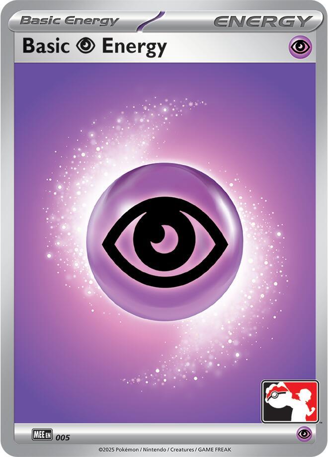 Basic Psychic Energy - MEE 005 005 Common Prize Pack Series Cards Pokémon card