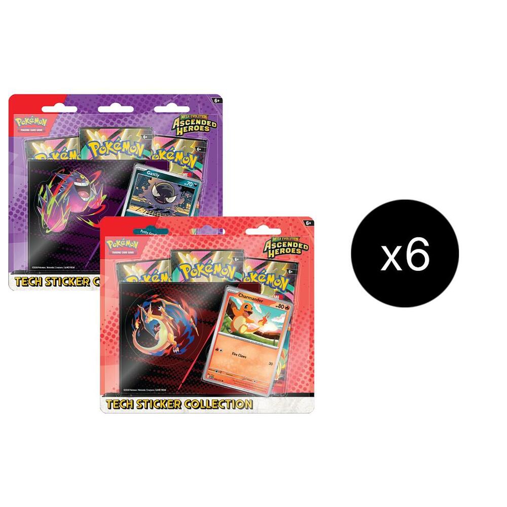 Mega Evolution: Ascended Heroes Tech Sticker Collection Case - ME: Ascended Heroes