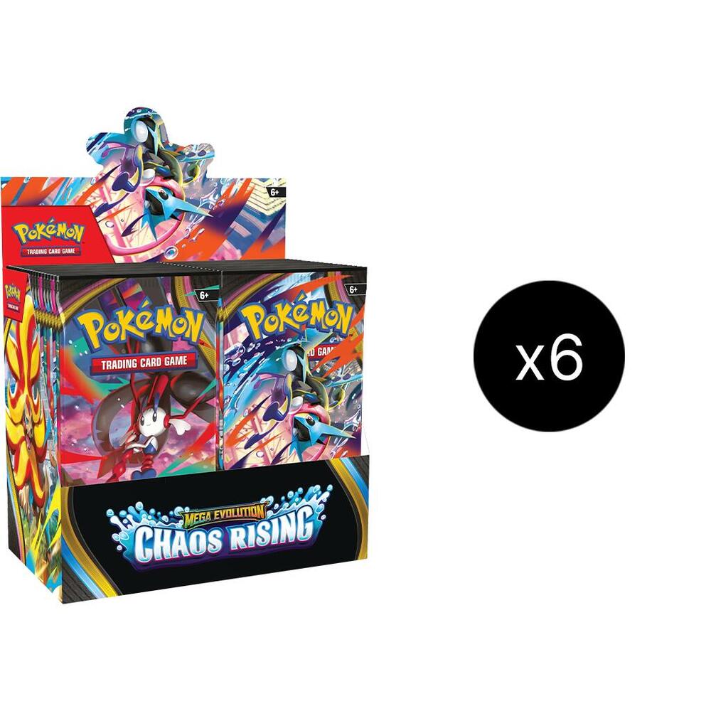 Chaos Rising Booster Box Case Pokémon card