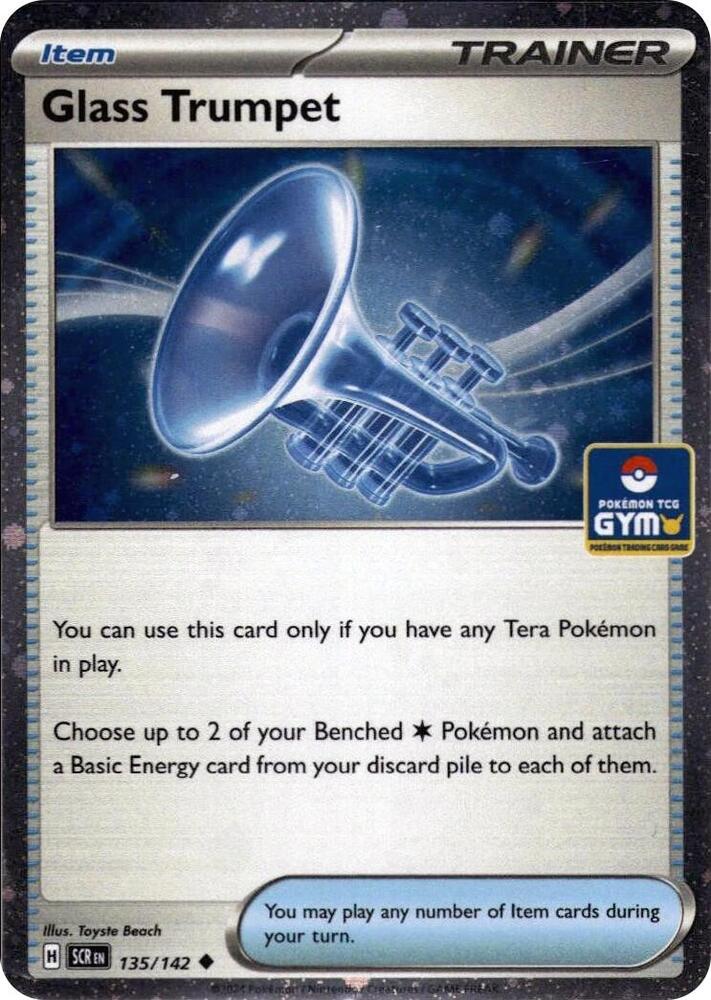 Glass Trumpet (Gym Stamp Asia Exclusive) - 135/142 Uncommon Miscellaneous Cards & Products