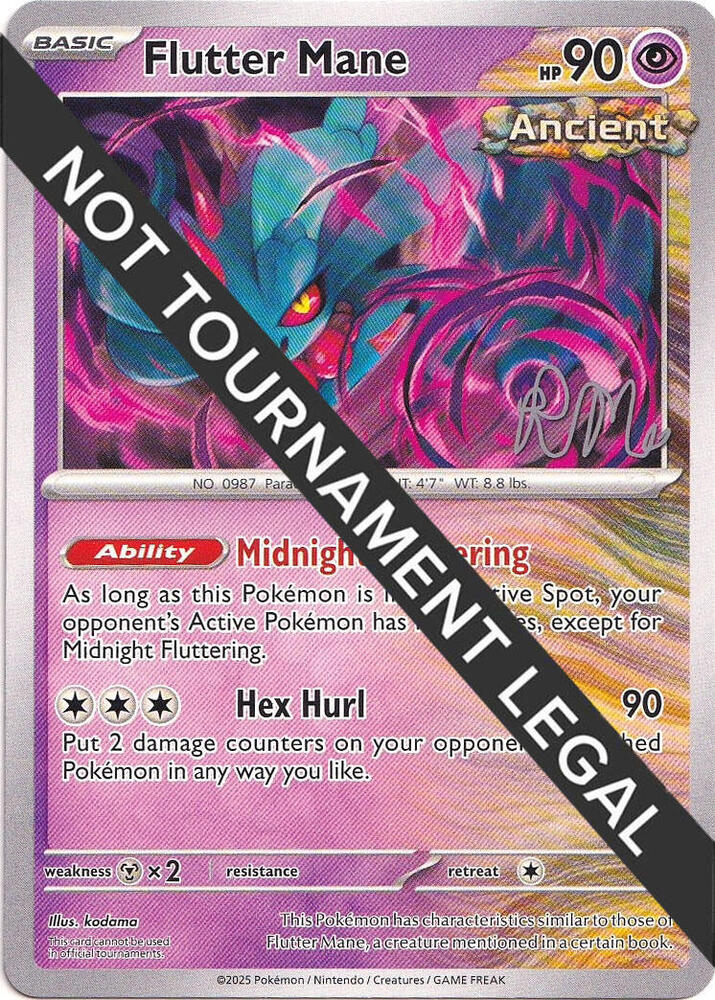 Flutter Mane - 2025 (Riley McKay) World Championship Decks Pokémon card