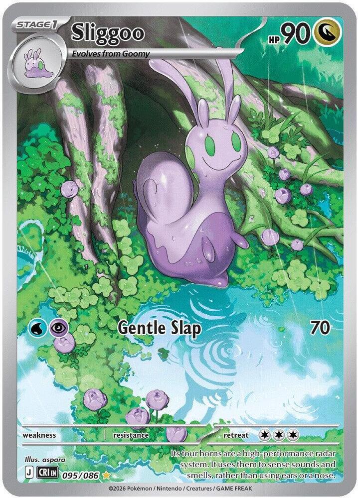 Sliggoo - 095/086 095/086 Illustration Rare Chaos Rising Pokémon card