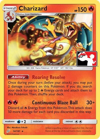 Charizard (Library Exclusive) 14/181 Rare Miscellaneous Cards & Products Pokémon card