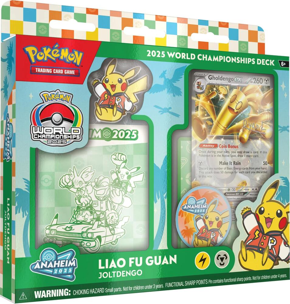 2025 World Championship Deck: Liao Fu Guan (Joltdengo) World Championship Decks Pokémon card
