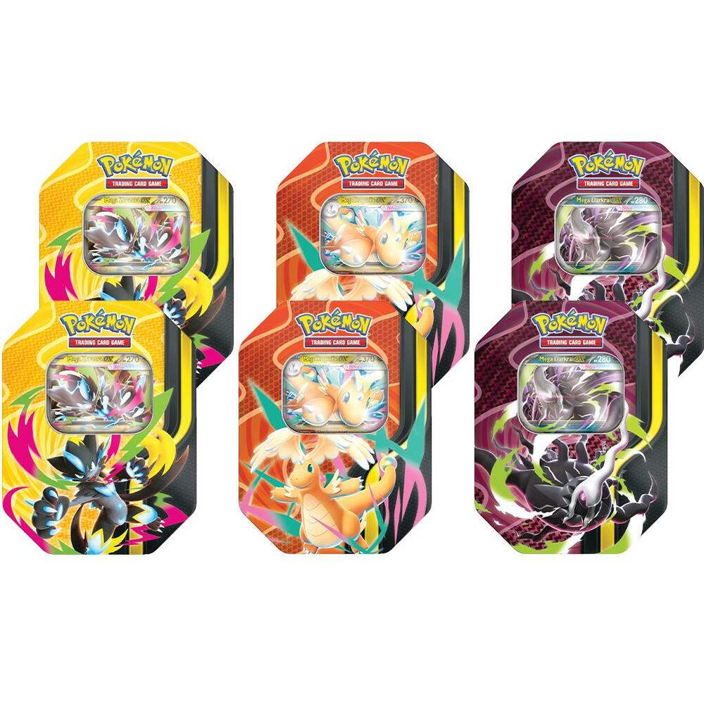Mega Forces Tin Case Miscellaneous Cards & Products Pokémon card