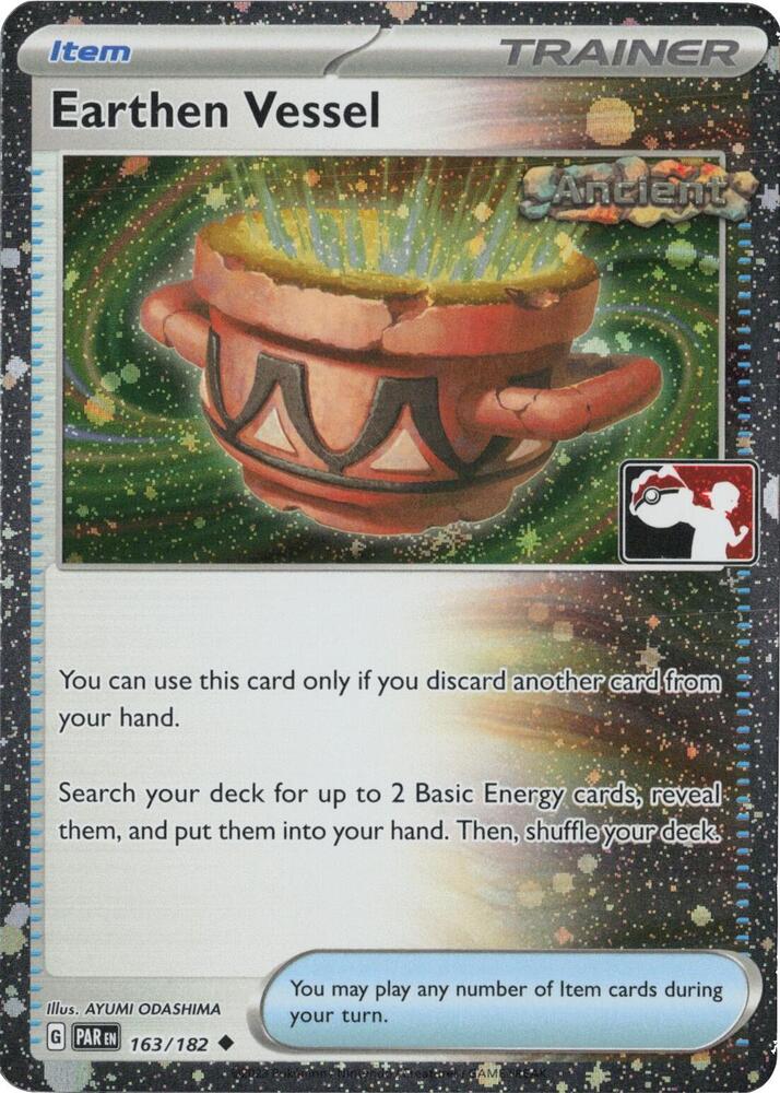 Earthen Vessel - 163/182 (Cosmos Holo) 163/182 Uncommon Prize Pack Series Cards Pokémon card