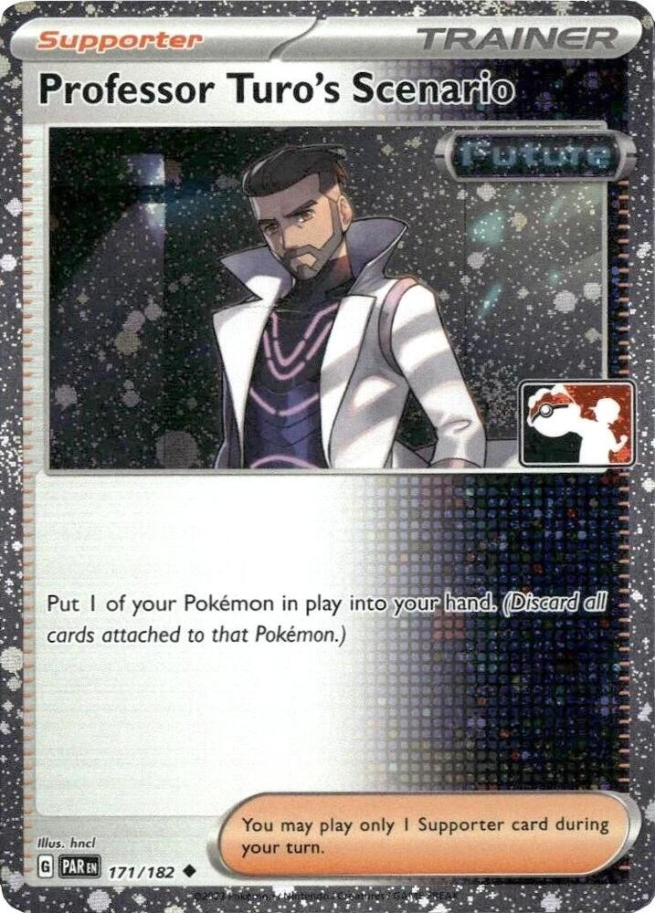 Professor Turo's Scenario - 171/182 (Cosmos Holo) 171/182 Uncommon Prize Pack Series Cards Pokémon card