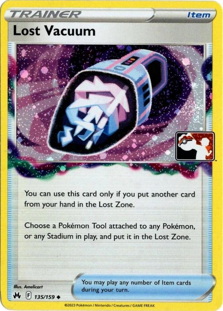 Lost Vacuum - 135/159 (Cosmos Holo) 135/159 Uncommon Prize Pack Series Cards Pokémon card