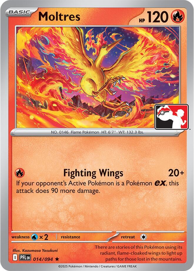 Moltres - 014/094 014/094 Rare Prize Pack Series Cards Pokémon card