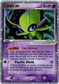 Celebi ex (Holo) 017/017 Ultra Rare POP Series 2 Pokémon card